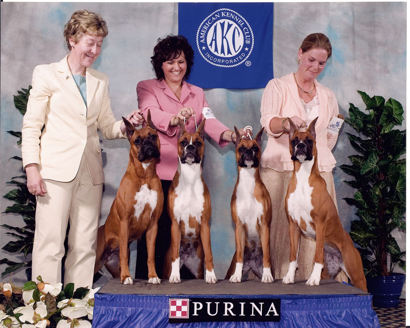 Bella and Girls at the May 2007 National